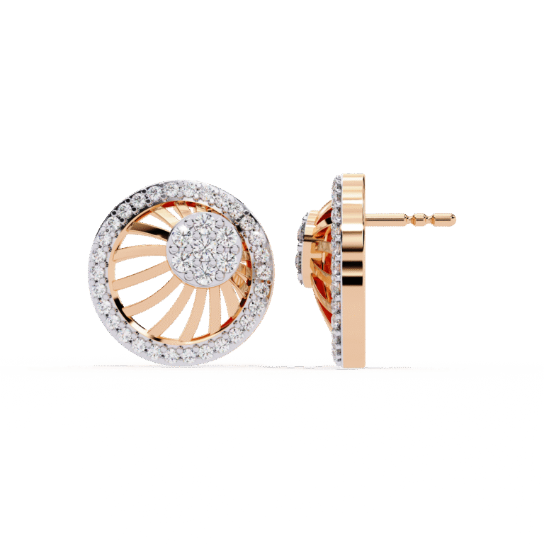 Diamond Celestial Radiance Earrings