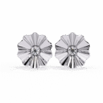 Golden Bloom Diamond Earrings