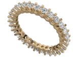 Celeste Round Diamond Eternity Band