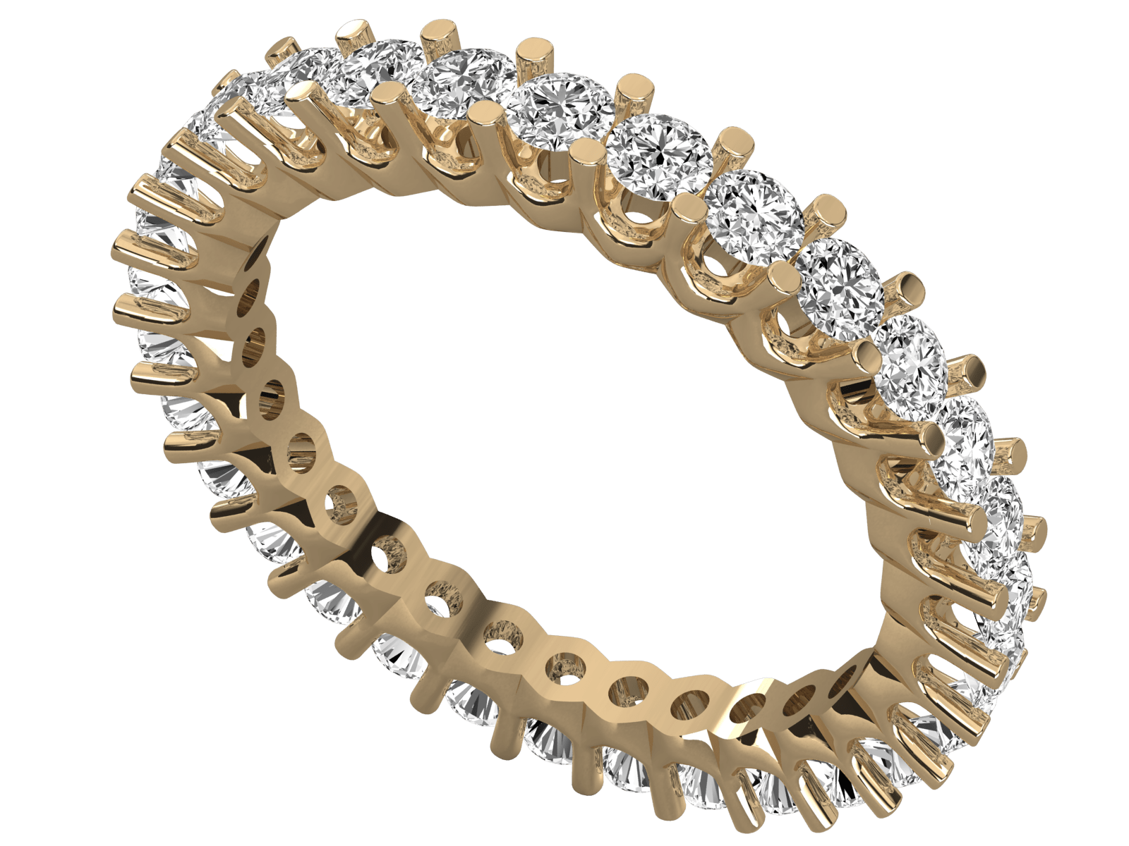 YP Celeste Round Diamond Eternity Band